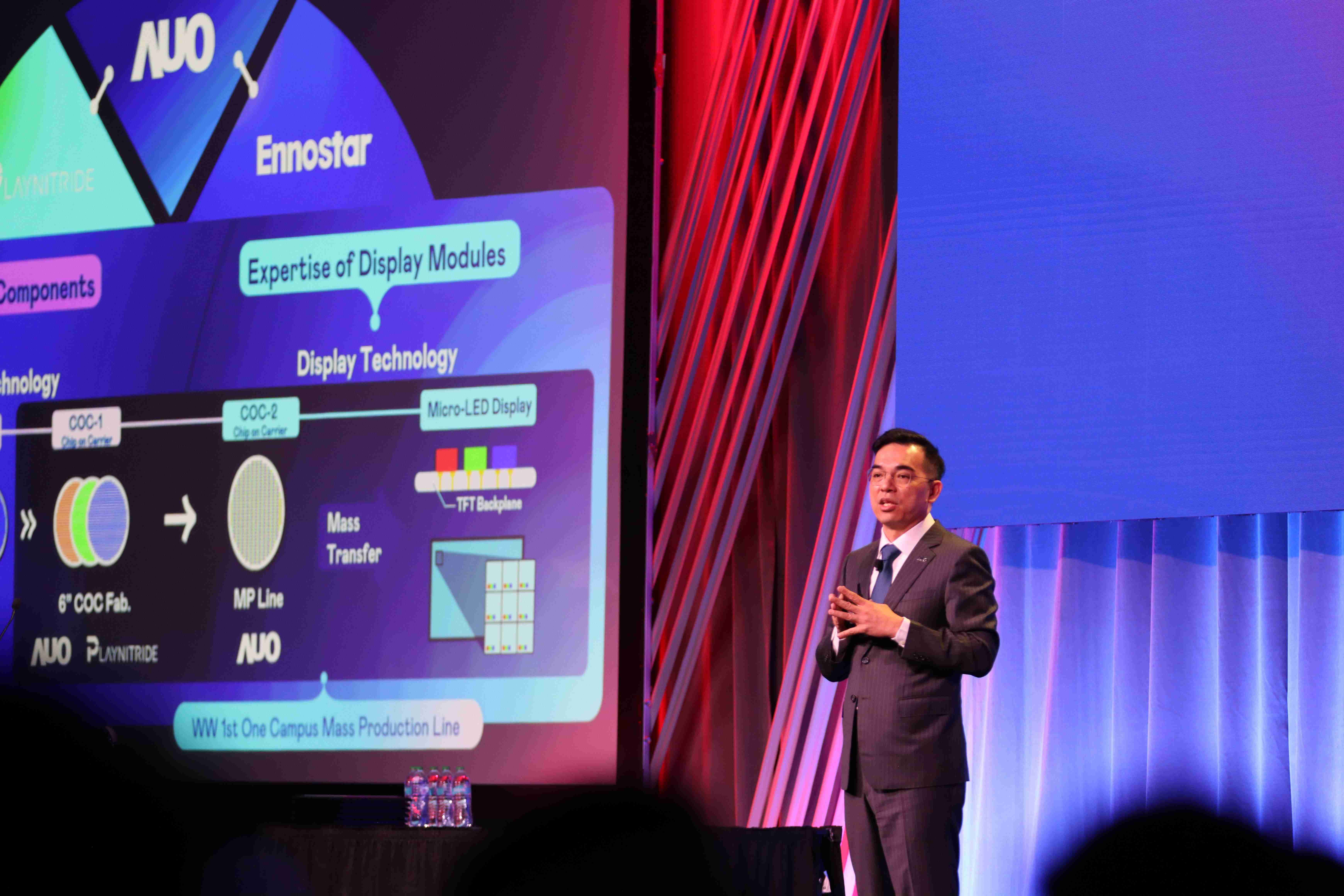 2025 SID显示周登场，，，PG国际光电执行长暨总经理柯富仁博士以〝Redefining Displays: Inspiring New Possibilities〞发表主题演说，，带领PG国际以智能显示解决方案先驱，，，透过AI赋能，，，重塑显示的视觉创新体验